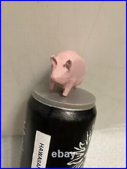 RARE BLIND PIG BREWING BLIND PIG ON A BEER CAN draft beer tap handle. ILLINOIS