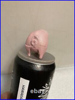 RARE BLIND PIG BREWING BLIND PIG ON A BEER CAN draft beer tap handle. ILLINOIS