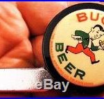 Rare Buckeye Beer Kooler Keg Sidewinder Ball Tap Knob / Handle Toledo Oh Ohio