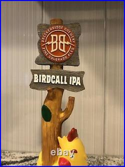 RARE Breckinridge Brewery Birdcall IPA Yellow BigBird Rare Beer Tap Handle