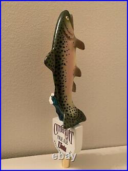 RARE Cutthroat Brewing Trout Beer Tap Handle