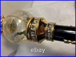RARE. DOGFISH HEAD PIMPCANE SHARK GLOBE draft beer tap handle. DELAWARE INJURED