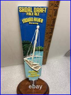 RARE FBC INDIAN RIVER BREWING SHOAL DRAFT PALE ALE Draft beer tap handle FLORIDA RARE FBC INDIAN RIVER BREWING SHOAL DRAFT PALE ALE Draft beer tap handle FLORIDA