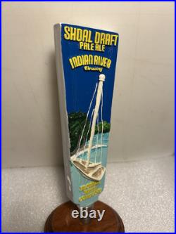 RARE FBC INDIAN RIVER BREWING SHOAL DRAFT PALE ALE Draft beer tap handle FLORIDA