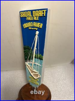RARE FBC INDIAN RIVER BREWING SHOAL DRAFT PALE ALE Draft beer tap handle FLORIDA