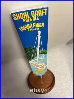 RARE FBC INDIAN RIVER BREWING SHOAL DRAFT PALE ALE Draft beer tap handle FLORIDA