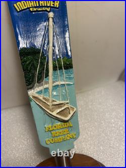 RARE FBC INDIAN RIVER BREWING SHOAL DRAFT PALE ALE Draft beer tap handle FLORIDA