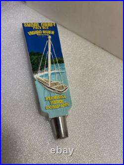 RARE FBC INDIAN RIVER BREWING SHOAL DRAFT PALE ALE Draft beer tap handle FLORIDA