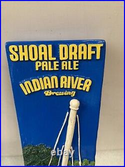 RARE FBC INDIAN RIVER BREWING SHOAL DRAFT PALE Draft beer tap handle. FLORIDA
