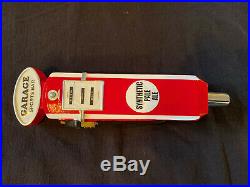 RARE! Garage Sports Bar Synthetic Pale Ale beer tap handle NEW & COOL
