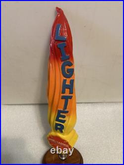 RARE HOOK AND LADDER LIGHTER TALL FLAME ALE Draft beer tap handle MARYLAND