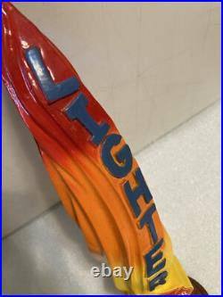 RARE HOOK AND LADDER LIGHTER TALL FLAME ALE Draft beer tap handle MARYLAND