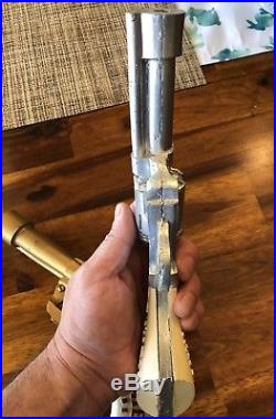 RARE LONE STAR BEER LIGHT PISTOL COLT 45 TAP HANDLE SET Texas Pearl Pabst