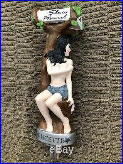 RARE Lucette Brewing Slow Hand Beer Tap Handle