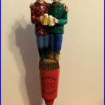 RARE McKENZEY BROTHERS Red Figural Beer Tap Handle / Super Limited / Molson