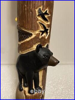 RARE. NANTAHALA BREWING BEAR RABBIT DEER EAGLE beer tap handle. NORTH CAROLINA RARE. NANTAHALA BREWING BEAR RABBIT DEER EAGLE beer tap handle. NORTH CAROLINA