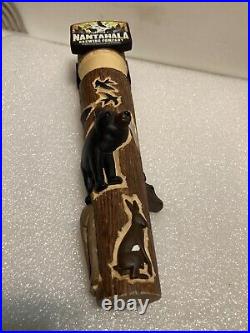 RARE. NANTAHALA BREWING BEAR RABBIT DEER EAGLE beer tap handle. NORTH CAROLINA RARE. NANTAHALA BREWING BEAR RABBIT DEER EAGLE beer tap handle. NORTH CAROLINA