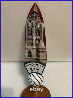 RARE. PAPER CITY BREWING HOLYOKE DAME ALE draft beer tap handle. MASSACHUSETTS RARE. PAPER CITY BREWING HOLYOKE DAME ALE draft beer tap handle. MASSACHUSETTS