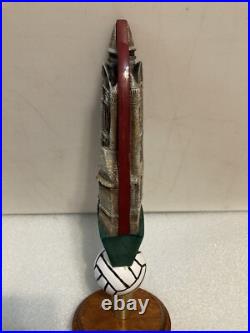 RARE. PAPER CITY BREWING HOLYOKE DAME ALE draft beer tap handle. MASSACHUSETTS RARE. PAPER CITY BREWING HOLYOKE DAME ALE draft beer tap handle. MASSACHUSETTS