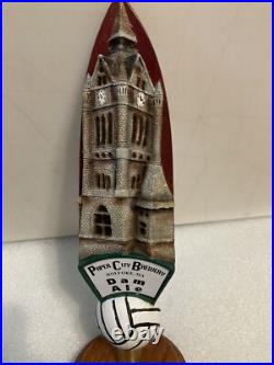 RARE. PAPER CITY BREWING HOLYOKE DAME ALE draft beer tap handle. MASSACHUSETTS RARE. PAPER CITY BREWING HOLYOKE DAME ALE draft beer tap handle. MASSACHUSETTS