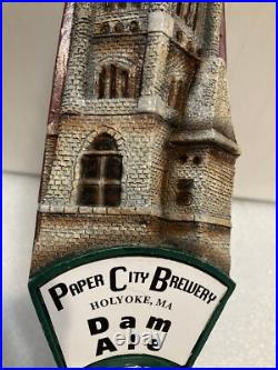 RARE. PAPER CITY BREWING HOLYOKE DAME ALE draft beer tap handle. MASSACHUSETTS RARE. PAPER CITY BREWING HOLYOKE DAME ALE draft beer tap handle. MASSACHUSETTS