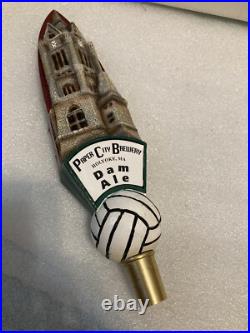 RARE. PAPER CITY BREWING HOLYOKE DAME ALE draft beer tap handle. MASSACHUSETTS RARE. PAPER CITY BREWING HOLYOKE DAME ALE draft beer tap handle. MASSACHUSETTS