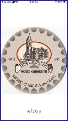 RARE. PAPER CITY BREWING HOLYOKE DAME ALE draft beer tap handle. MASSACHUSETTS RARE. PAPER CITY BREWING HOLYOKE DAME ALE draft beer tap handle. MASSACHUSETTS