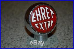 RARE VINTAGE EHRET EXTRA BALL BEER TAP HANDLE-CIRCA LATE 40'S-FREE SHIPPING