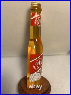 RARE VINTAGE GRAIN BELT PREMIUM AMBER BOTTLE draft beer tap handle. MINNESOTA