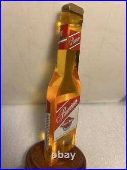 RARE VINTAGE GRAIN BELT PREMIUM AMBER BOTTLE draft beer tap handle. MINNESOTA