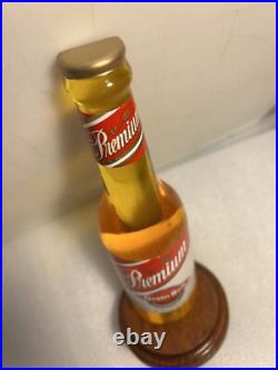 RARE VINTAGE GRAIN BELT PREMIUM AMBER BOTTLE draft beer tap handle. MINNESOTA