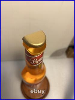 RARE VINTAGE GRAIN BELT PREMIUM AMBER BOTTLE draft beer tap handle. MINNESOTA