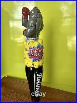 REUNION BABOON BEER Tap Handle Tank Puncher BOXING IPA IOWA Brewery Boxing