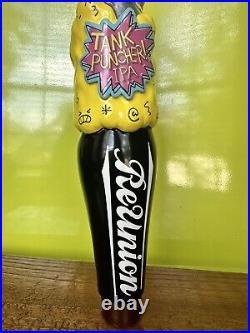 REUNION BABOON BEER Tap Handle Tank Puncher BOXING IPA IOWA Brewery Boxing
