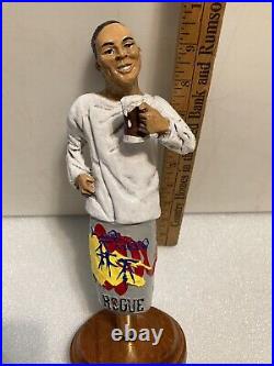 ROGUE BREWING IRON CHEF MASAHARU MARIMOTO Draft beer tap handle. OREGON ROGUE BREWING IRON CHEF MASAHARU MARIMOTO Draft beer tap handle. OREGON