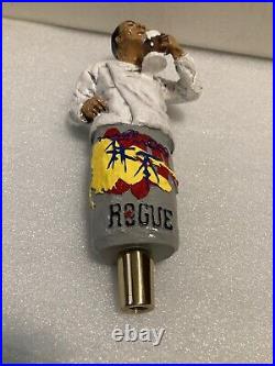 ROGUE BREWING IRON CHEF MASAHARU MARIMOTO Draft beer tap handle. OREGON ROGUE BREWING IRON CHEF MASAHARU MARIMOTO Draft beer tap handle. OREGON