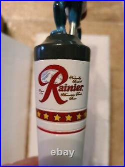 Rainier Beer Tap Handle Figural Walking Bottle Bar Pub Seattle Washington New