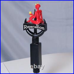 Rapscallion Tall Red She Devil Lady Beer Tap Handle Knob