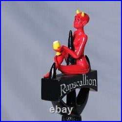 Rapscallion Tall Red She Devil Lady Beer Tap Handle Knob