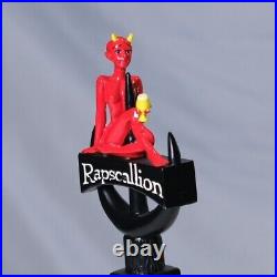 Rapscallion Tall Red She Devil Lady Beer Tap Handle Knob