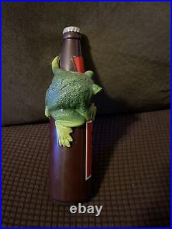 Rare 1995 Bud Budweiser Beer Bottle Frog Tap Handle 10