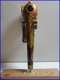 Rare ATB Deep Sea Diver Helmet Around The Bend 12 Draft Beer Tap Handle Rare ATB Deep Sea Diver Helmet Around The Bend 12 Draft Beer Tap Handle