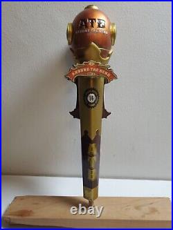 Rare ATB Deep Sea Diver Helmet Around The Bend 12 Draft Beer Tap Handle Rare ATB Deep Sea Diver Helmet Around The Bend 12 Draft Beer Tap Handle