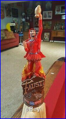 Rare Anheuser Busch Faust The Devil Beer Tap Handle