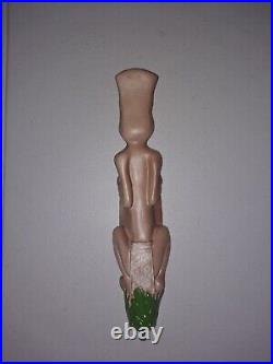 Rare Bud Light Tiki God Totem pole Beer Tap Handle