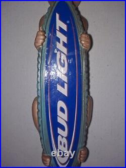 Rare Bud Light Tiki God Totem pole Beer Tap Handle