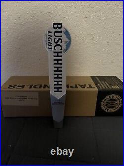 Rare Busch Light Tap Handle BUSCHHHHH Limited Edition Anheuser Busch Latte Beer