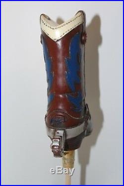 Rare Coors Light Cowboy Boot Beer Tap Handle
