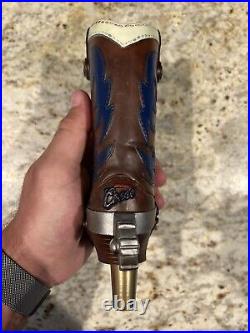 Rare Coors Light Cowboy Boot Beer Tap Handle Unused Minty