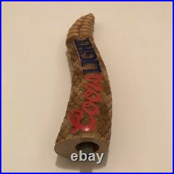 Rare Coors Light Rattlesnake Tail Beer Tap Handle 11